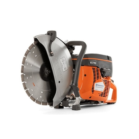 Husqvarna Power Cutter 12 in.Dia and Semi-Automatic Smart Tension K770 12